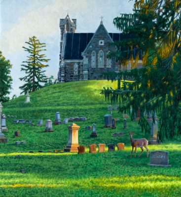 Troy: Chapel and Doe 24x26
